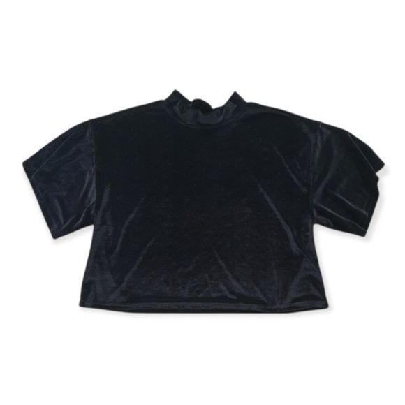 We the Free Black Velvet Top - Picture 2 of 10